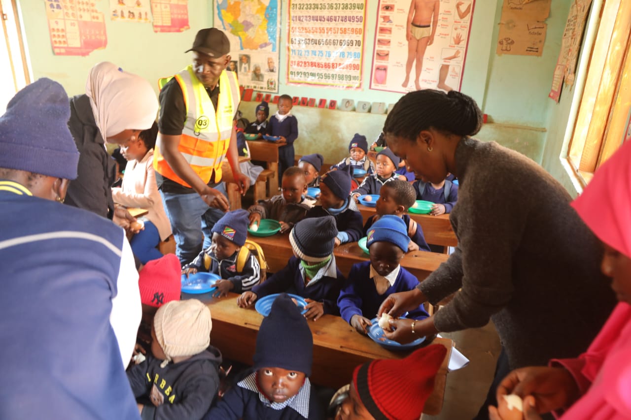 Classroom outreach with children